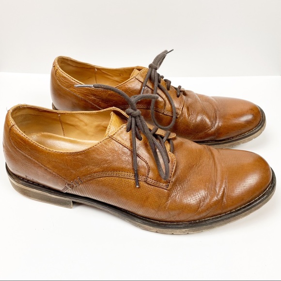 Bed Stu Other - Bed Stu Textured Oxford Dress Shoes Tan 12